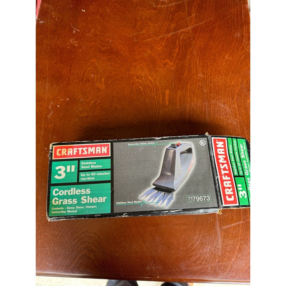 Vintage Craftsman 3" Cutting Shears. Cordless & Rechargeable .